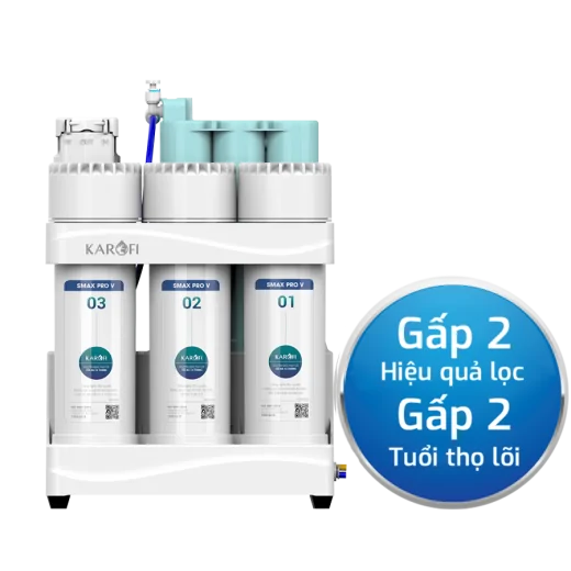 Máy lọc nước để gầm tích hợp máy làm nóng lạnh để gầm KAQ-U50K + KAO-T90