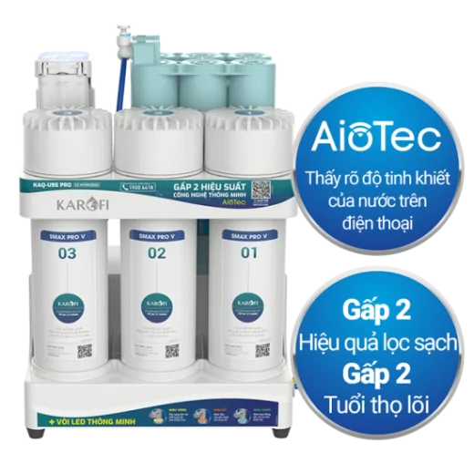 Máy lọc nước RO Karofi KAQ-U95 Pro