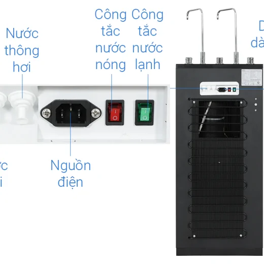 Máy lọc nước Kangaroo Hydrogen nóng lạnh KG10A13