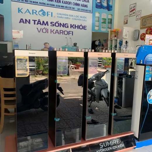 Máy lọc nước Kangaroo Sumire Hydrogen ion kiềm nóng lạnh KGHC12A3